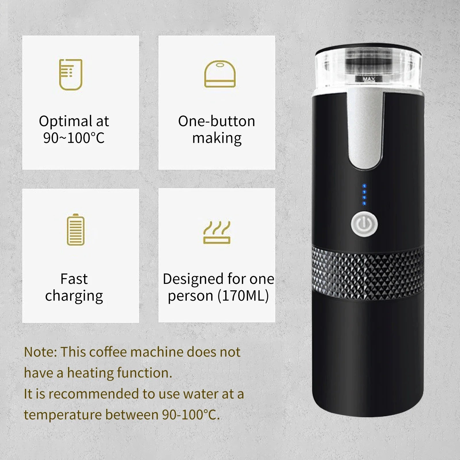 Wireless Mini Electric Espresso Machine